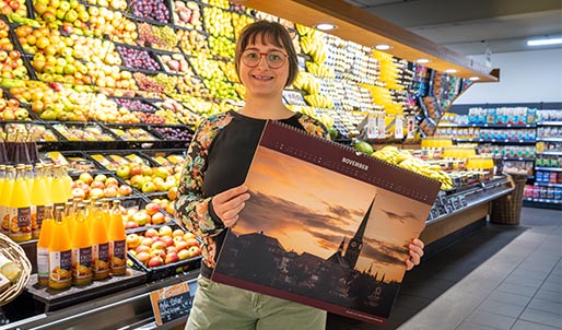 Sandra Bocks im Landwege-Markt